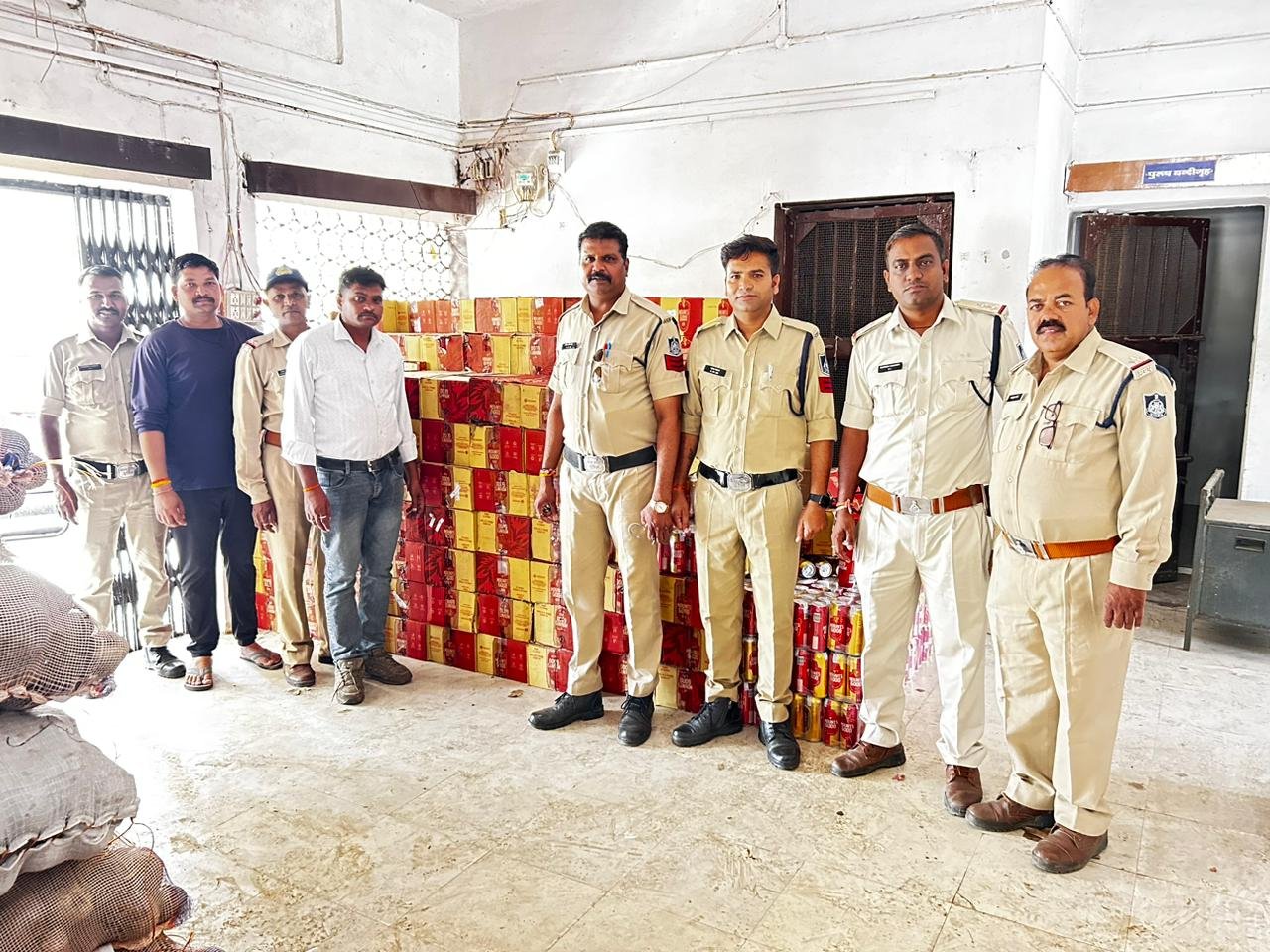 कालीदेवी थाना पुलिस ने 20 लाख रूपए से ज्यादा की अवैध शराब ने पकड़ी! 8 IMG 20240407 WA0036