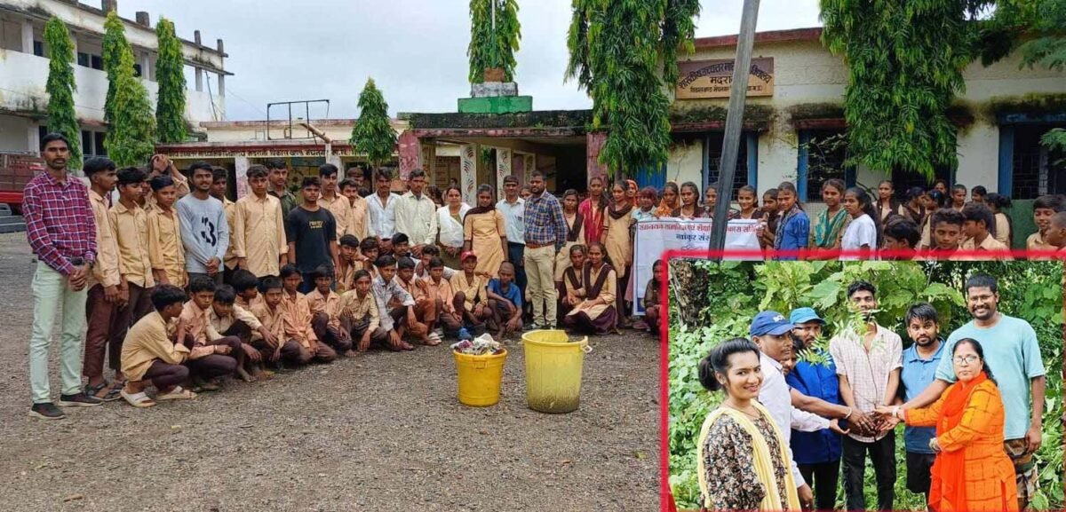 स्वच्छता ही सेवा अभियान: हनुमान मंदिर में श्रमदान और पौधारोपण