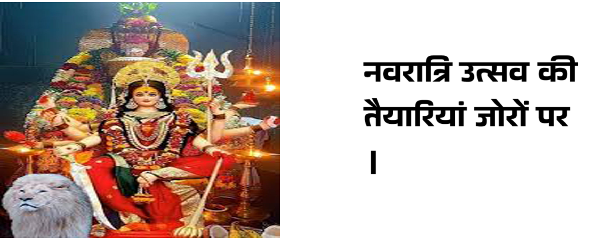 झाबुआ: भव्य नवरात्रोत्सव की तैयारियां पूरी, माँ अंबे के आगमन से सजेगा नगर 1 नव01