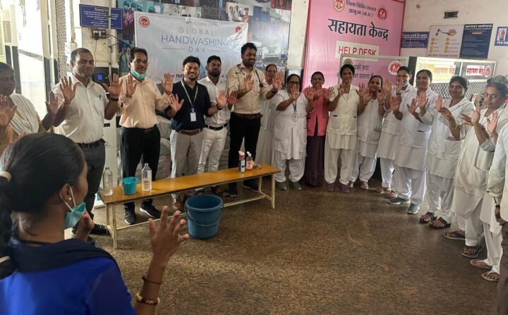 जिला अस्पताल झाबुआ में ग्लोबल हैंडवॉशिंग डे का आयोजन 11 जिला अस्पताल झाबुआ में ग्लोबल हैंडवॉशिंग डे का आयोजन