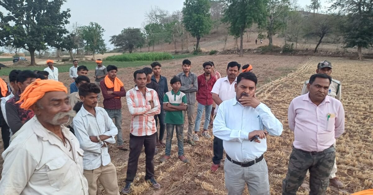 EXCLUSIVE POST - मक्का काटते समय तेंदुए का हमला, तीन ग्रामीण घायल 1 20250414 1857066423410523660737437