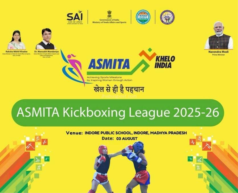 झाबुआ के 25 खिलाड़ी अस्मिता किक बॉक्सिंग लीग में दिखाएंगे दम, 3 अगस्त को होंगे रवाना 1 img 20250802 wa00664551129936478896110