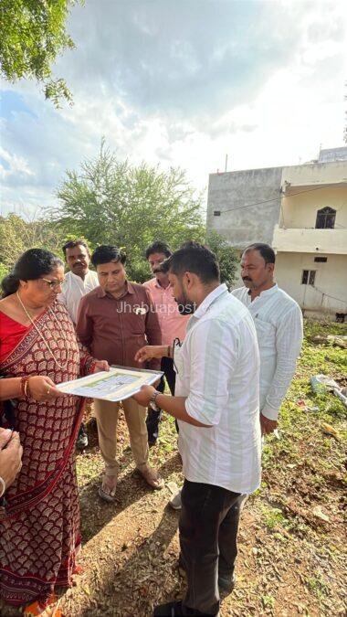 Jhabua Bjp Offjce: निर्माण कार्य शुरू, 22 हजार वर्गफीट में बनेगा चार मंजिला भवन 1 img 20251102 wa0051403436415649951194