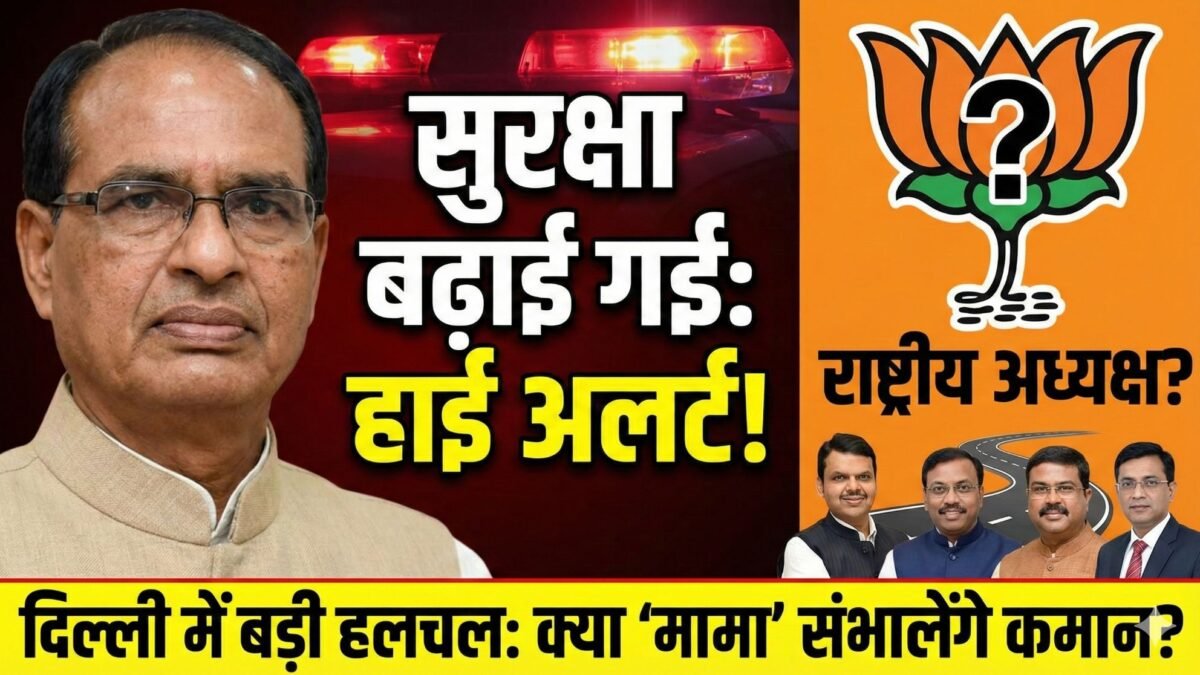 क्या ‘मामा’ बनेंगे बीजेपी के नए बॉस? शिवराज सिंह चौहान की सुरक्षा अचानक बढ़ाई गई, कयासों का बाजार गर्म 1 17656084841385043428062118651478