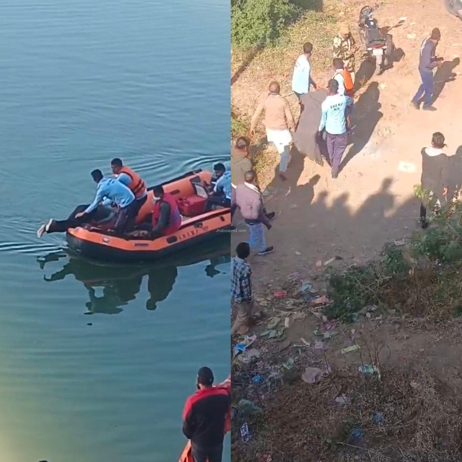 माही नदी में कूदे शिक्षक का शव 20 घंटे बाद बरामद, 'स्कूल' को बताया था जिम्मेदार 2 inshot 20251223 1100040444925575014912925636