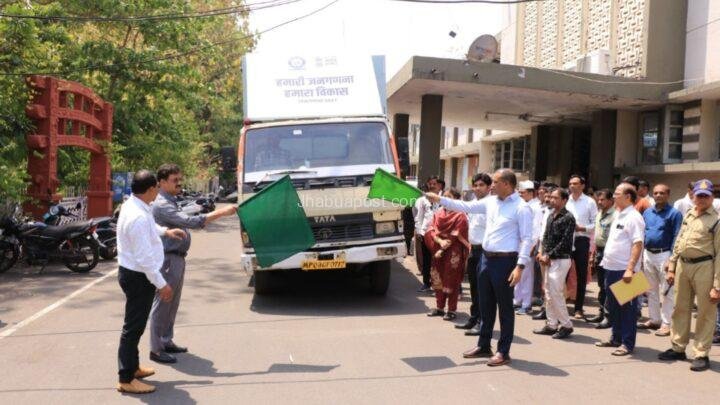 झाबुआ: जनगणना 2026 को लेकर जागरूकता अभियान तेज, कलेक्टर ने प्रचार रथ को दिखाई हरी झंडी