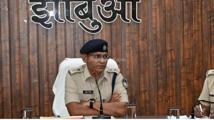 झाबुआ एसपी का बड़ा फेरबदल: 68 पुलिसकर्मियों  के तबादले ।
