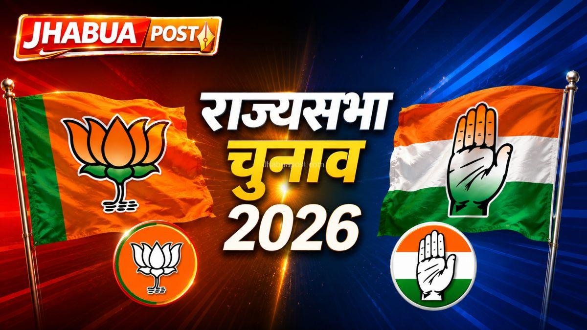 MP Rajya Sabha Election 2026: 3 सीटों पर चुनाव , उम्मीवारों की चर्चाओं में झाबुआ भी । 1 MP Rajya Sabha Election 2026: 3 सीटों पर चुनाव , उम्मीवारों की चर्चाओं में झाबुआ भी ।