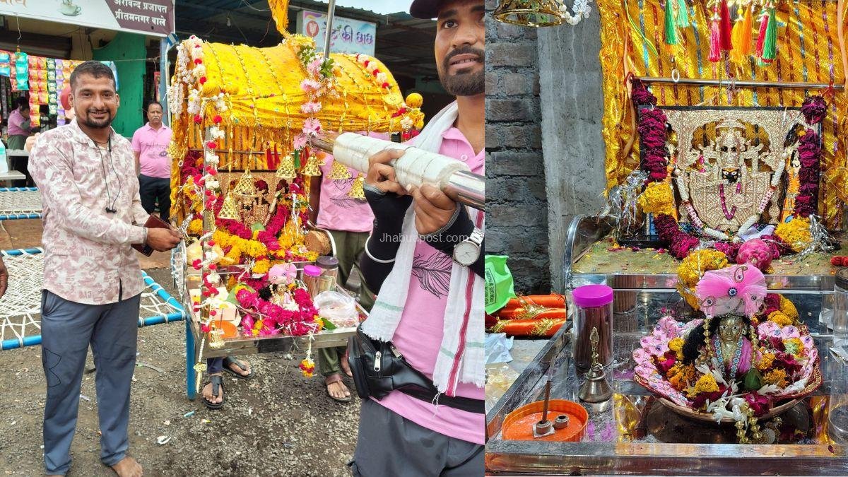Sanwaliya Seth Yatra: 230 किमी पैदल चलकर मंडफिया पहुंचे  भक्त